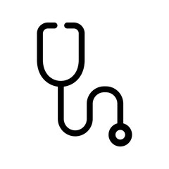 Stethoscope Icon Vector Symbol Design Illustration