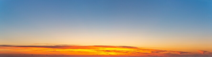 Fantastic clouds at sunrise