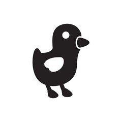 Chicken baby icon 