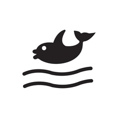 Whale icon ( vector illustration )