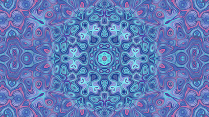 Abstract textural multicolored background kaleidoscope