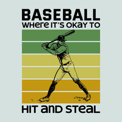 Baseball T-Shirt Design