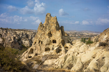 Fototapeta na wymiar Cappadocia Turcja, formacje skalne