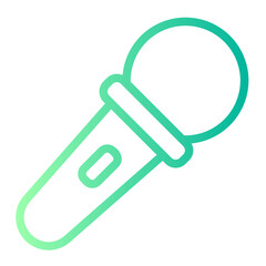 microphone gradient icon