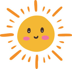 flower draw cartoon cute icon
