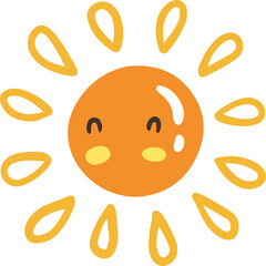 flower draw cartoon cute icon
