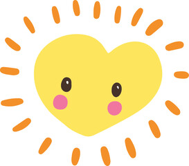 flower draw cartoon cute icon
