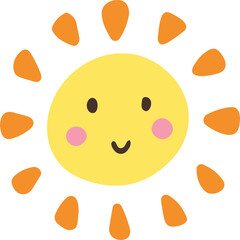 flower draw cartoon cute icon
