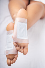 Detox feet pads natural herbal.