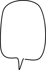 speech bubble cartoon comic