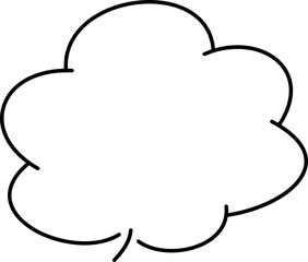 speech bubble cartoon comic