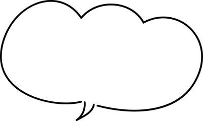 speech bubble cartoon comic