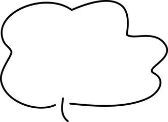 speech bubble cartoon comic