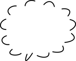 speech bubble cartoon comic