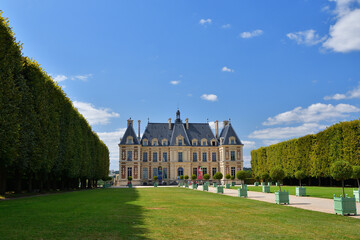 France, Hauts-de-Seine. The castle 