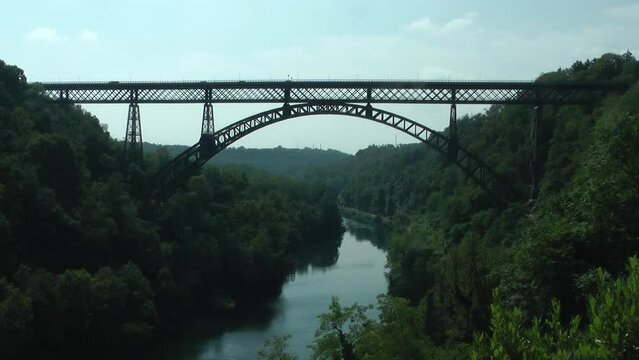 The Adda river, near Paderno d'Adda (italy)