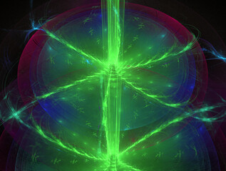 Imaginatory fractal abstract background Image