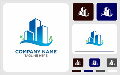 Real estate logo design