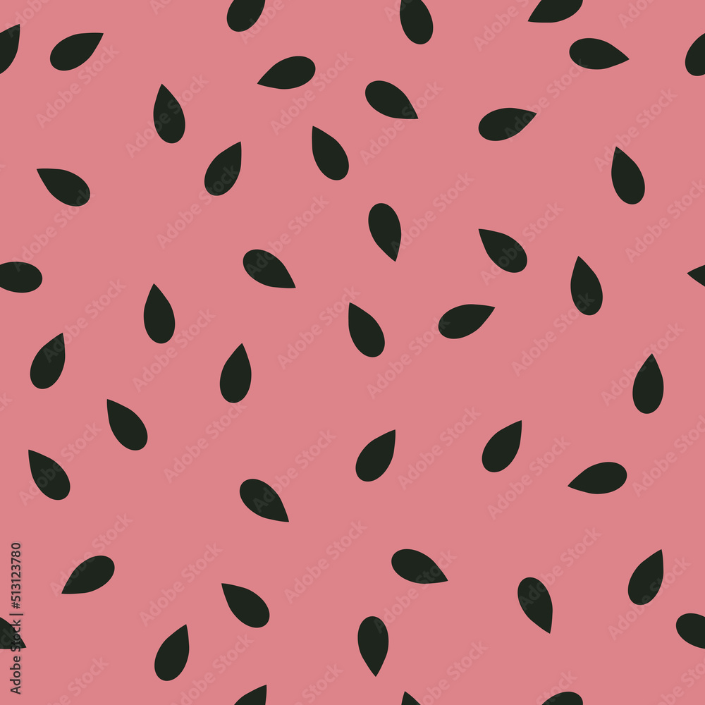 Aufkleber pattern for print and decoration. watermelon simple pattern. vector repeating pattern.