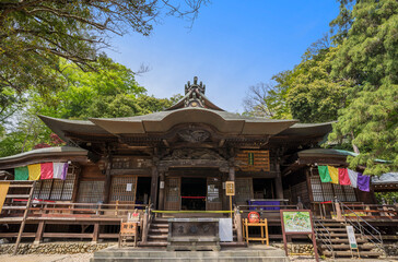 深大寺　新緑 　浮岳山昌楽院　厄除元三大師