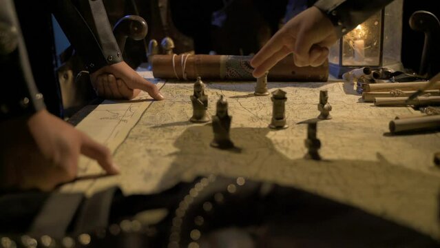 Historical battle scene.
Historical events. Soldiers planning ancient war tactics. Ottoman Empire, Roman Empire, Byzantine Empire.
