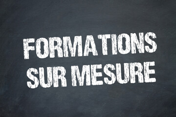 Formations sur mesure