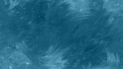 Dark blue ocean waves. Water ripples, Motion illustration. Dark blue water background. Water flowing in the pool. Turquoise clear water. Beautiful Liquid, liquify, water background design. 