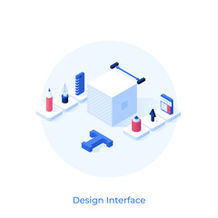 Isometric Vector Business Icon