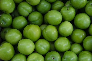 litchi green background