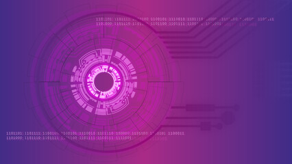 Obraz premium abstract technology background