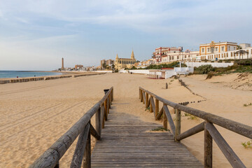 Chipiona beach, Cadiz, Andalusia, Spain