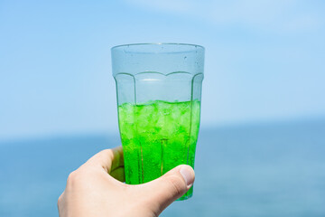 メロンクリームソーダ