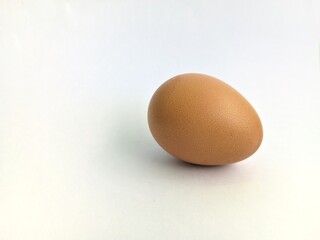 an egg isolated on a white background