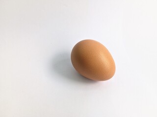 an egg isolated on a white background