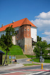 Sandomierz Royal Castle, gothic tower known as 