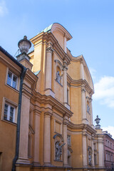 Church of St. Marcin in Warsaw, Poland