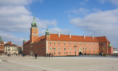 Royal Castle in the Old Town in Warsaw, Poland	
