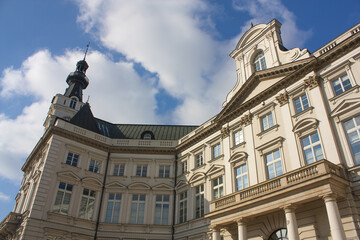 Fototapeta na wymiar Jablonowski Palace in Warsaw, Poland 