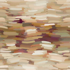 Wavy summer broken wavy stripe seamless background. Ombre color blend for beach swimwear, trendy fashion print. Streaks wave digital watercolor effect. High resolution repeat pattern material.