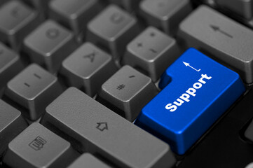 Blaue Enter Taste Support key Tastatur 