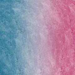 Blue and pink gradient texture pattern, colorful vintage design. Abstract watercolor texture for wallpaper or background. Soft colored pastel texture.