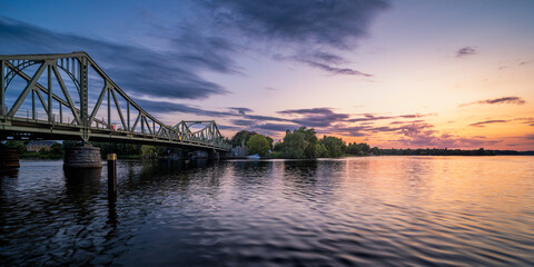Fototapeta na wymiar Glienicker bridge Potsdam