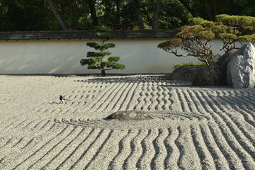 jardin japonais Karesansui  
