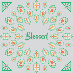 Islamic Pattern Ceiling Ornamental Design Mandala