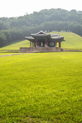 Fototapeta na wymiar Donggureong East Nine Royal Tombs of Joseon Dynasty in Guri, South Korea