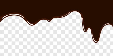 溶けるチョコレートのベクターデータ