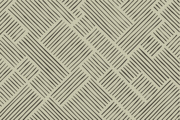  Simple hand drawing back vertical and horizontal lines seamless pattern