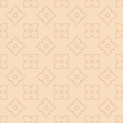 Beige-brown seamless pattern. Floral background for printing on paper, textiles, ceramics, for stylish packaging of men's gifts