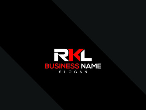 Colorful RKL Logo Icon, Creative Rk r k l Logo Letter Vector Art For Your Corporate Business