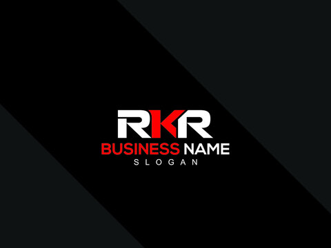 Colorful RKR Logo Icon, Creative Rk r k r Logo Letter Vector Art For Your Corporate Business